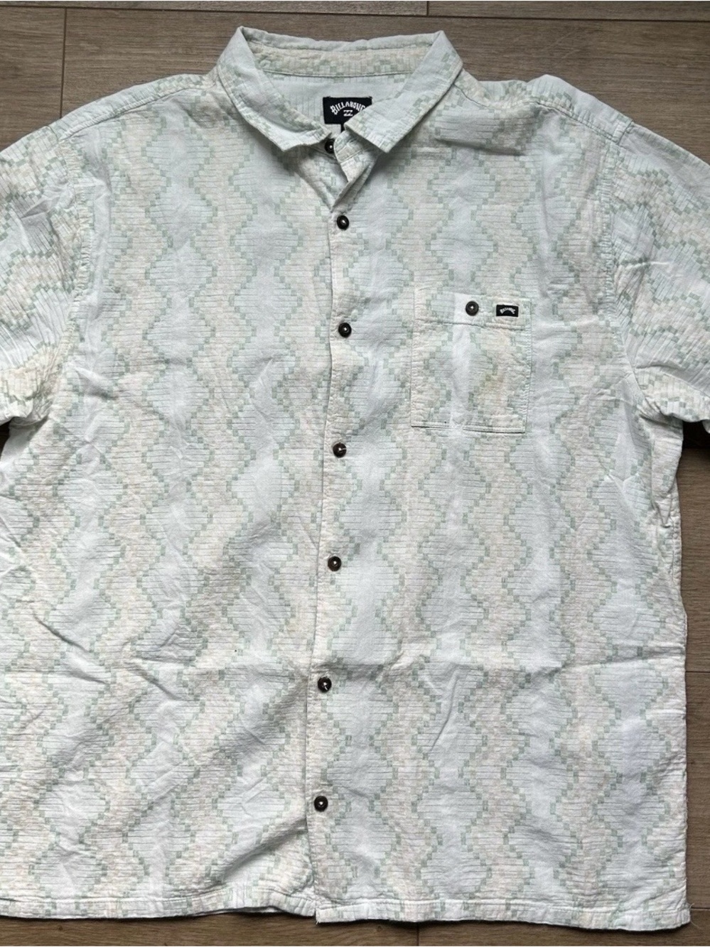 Billabong Men's Short Sleeve Button-Up Shirt